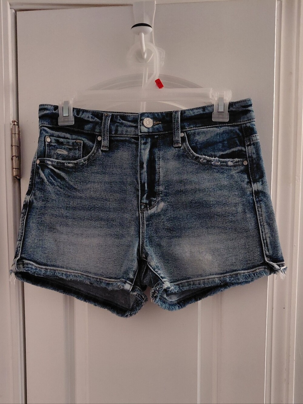 Petra 153 Womens Dark Wash Denim Shorts Size 3/25